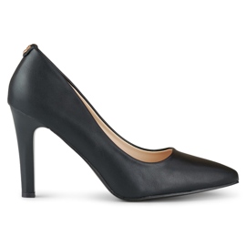 Tacones altos de mujer GD-FL360B, negro