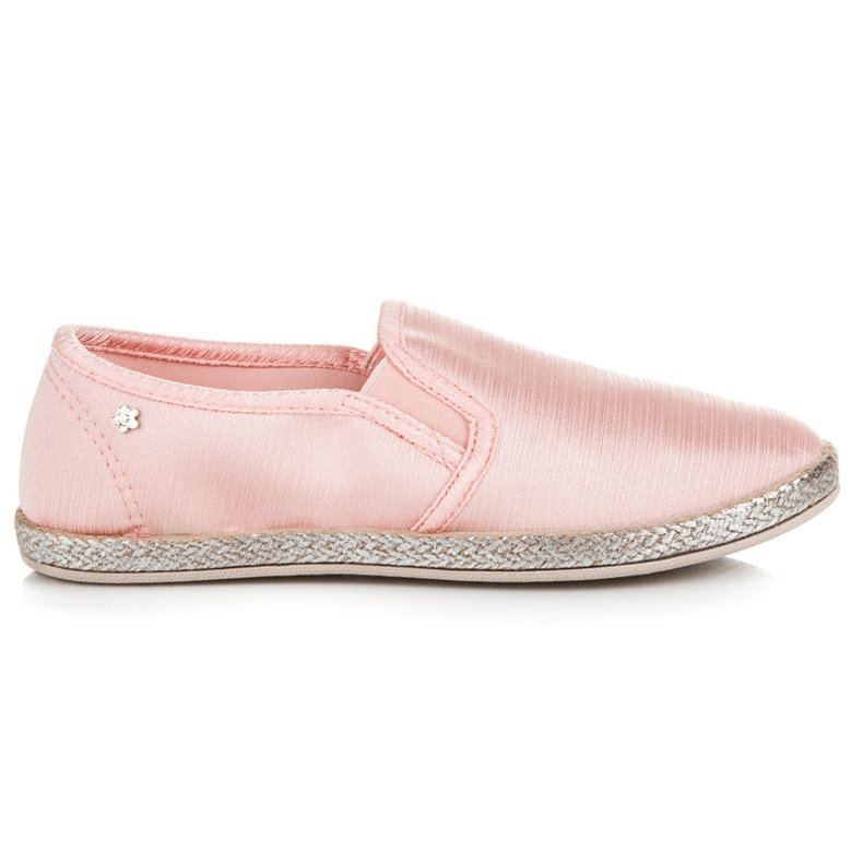 Balada Alpargatas sin cordones rosado