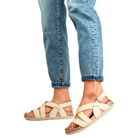Sandalias mujer G3179-7BE beige