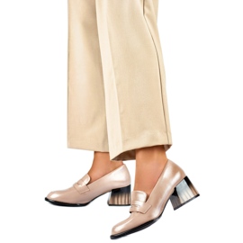 Zapatos de salón mujer GD-FL443A-D.BE beige Zapatos de salón mujer GD-FL443A-D.BE beige