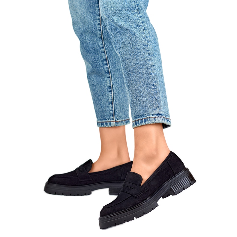 Zapatos negros de mujer YL197