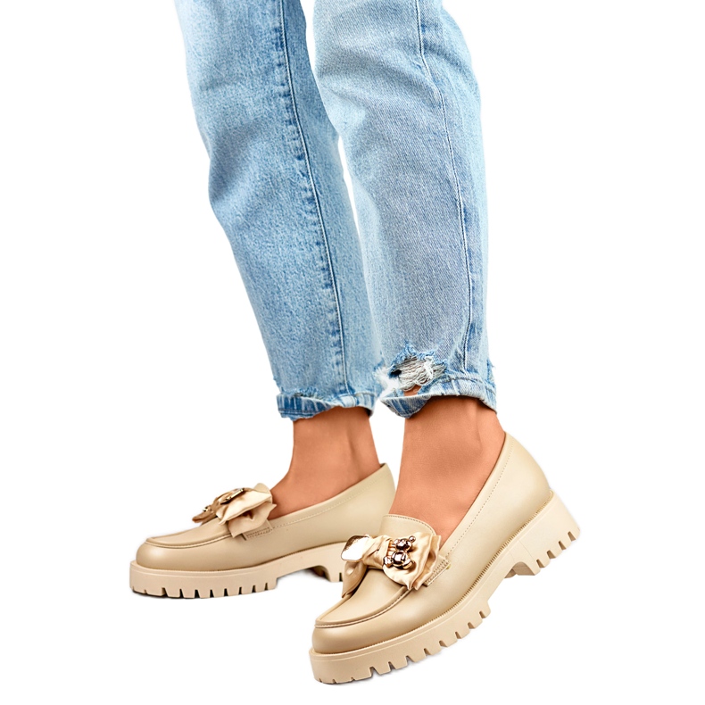 Mocasines Modelo 2306BE Beige