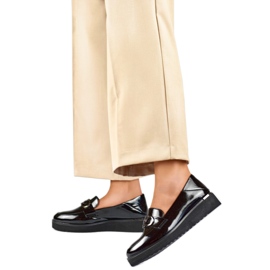 Zapatos de charol para mujer 24-58284B negro Zapatos de charol para mujer 24-58284B negro