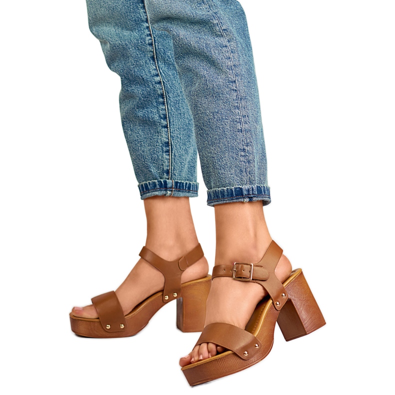 Sandalias Mujer 3993CA marrón