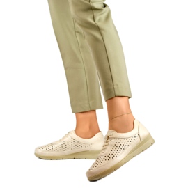 Zapatos de mujer 8615-4BE beige