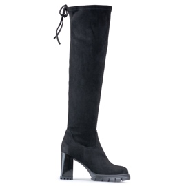 Botas sobre la rodilla para mujer GD-FL3032 negro