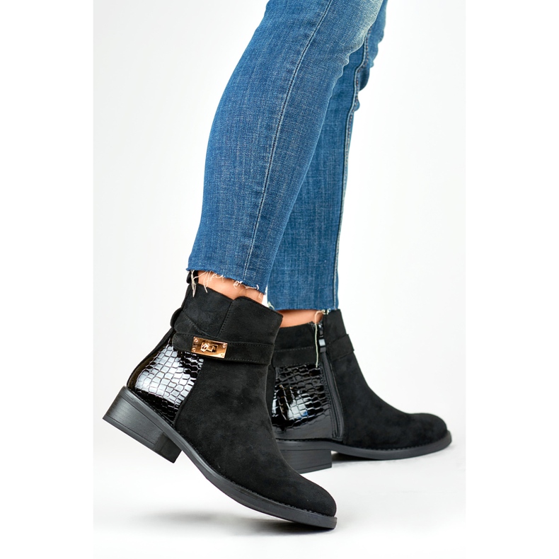 Botas Modelo 68142B Negras - PRIMO negro