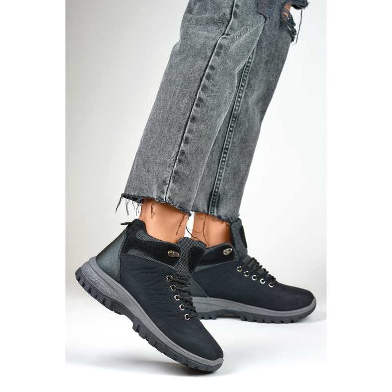 Zapatos Trekking Modelo B771B Negro - PRIMO
