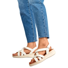Sandalias de Mujer QQ-397W blanco