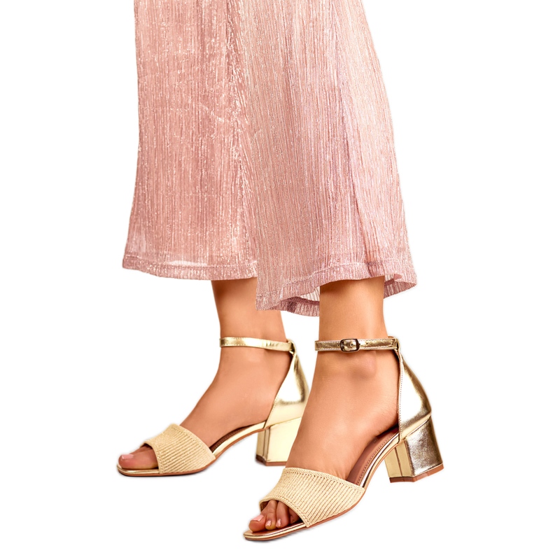 Sandalias Mujer 8738GO beige
