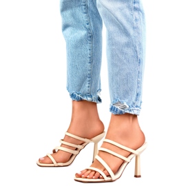 Chanclas Mujer Elegantes 4772BE beige