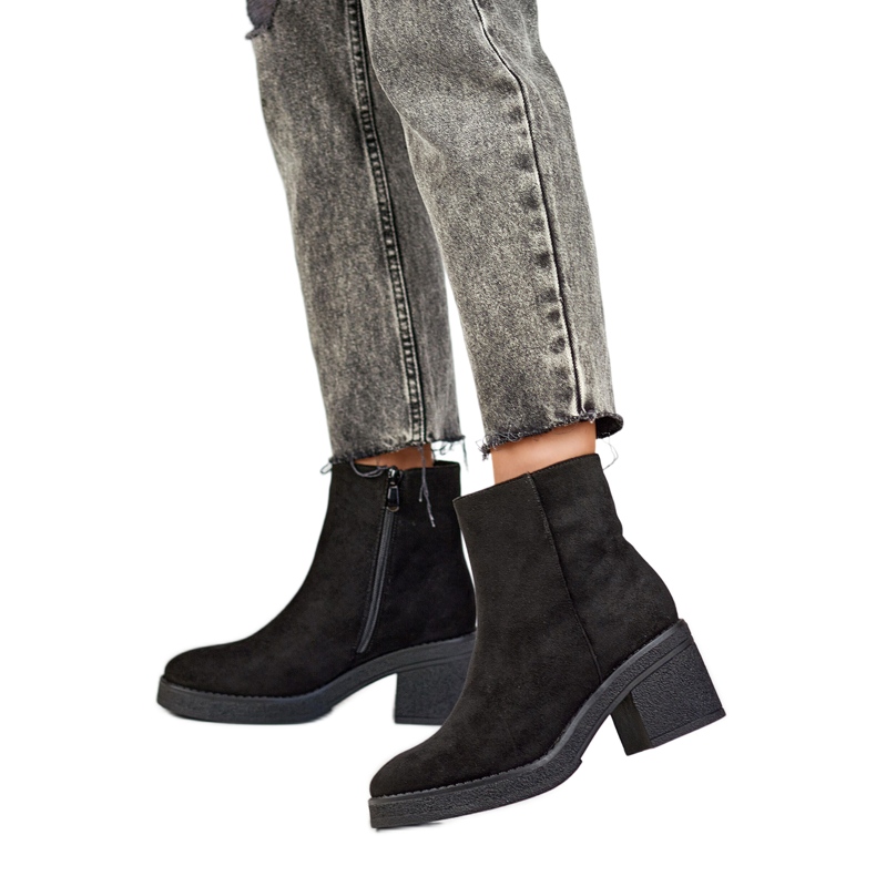 Botas de mujer MS1508B negro Botas de mujer MS1508B negro