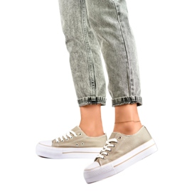 PRIMO Zapatillas Modelo QY832-36D.G Gris