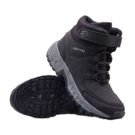 Zapatos de invierno LOTTO Alderton Mid K 2600400K-1116 negro