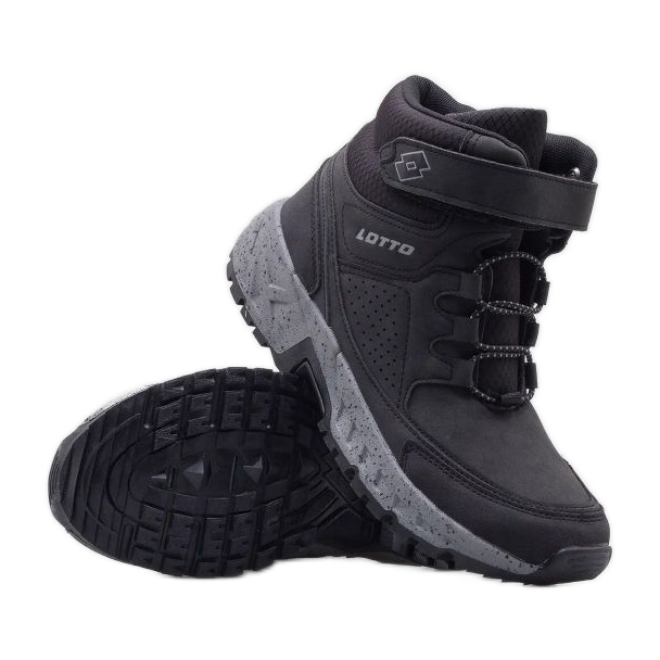 Zapatos de invierno LOTTO Alderton Mid K 2600400K-1116 negro