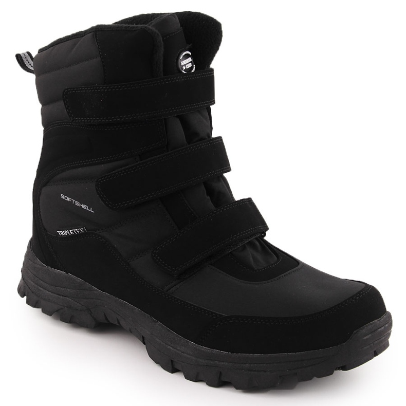 Botas de nieve oversize impermeables para hombre, negras American Club SN45 negro Botas de nieve oversize impermeables para hombre, negras American Club SN45 negro