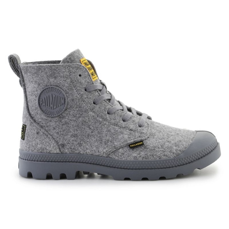 Zapatos Palladium Pampa Hi Merino 74377-027-M Gris