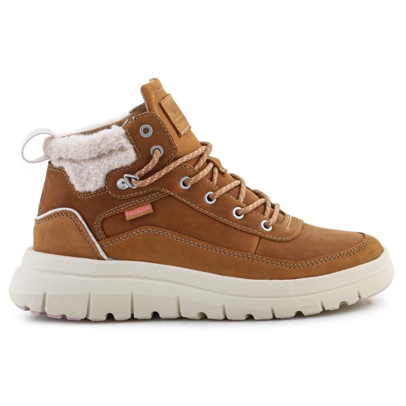 Palladium Pallaflex Cuff Zapatos cálidos 94339-252-M marrón