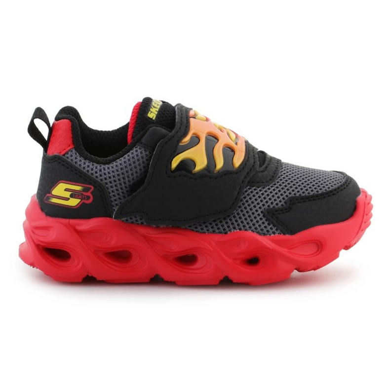 Zapatillas Skechers Thermo Flash Flame Flow 400104N-BKRD negro