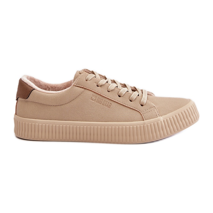 Zapatillas con aislamiento para mujer Big Star OO274A461 Beige