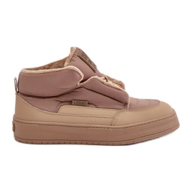Zapatillas con aislamiento para mujer Big Star OO274A532 Beige