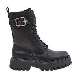 Botas de trabajador aislantes con hebilla Big Star OO274137 Negro