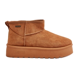 Botas de Nieve Plataforma Baja Big Star OO274A098 Camel marrón