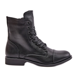 Botas aislantes de ecopiel con cremallera, Black Leanaris negro