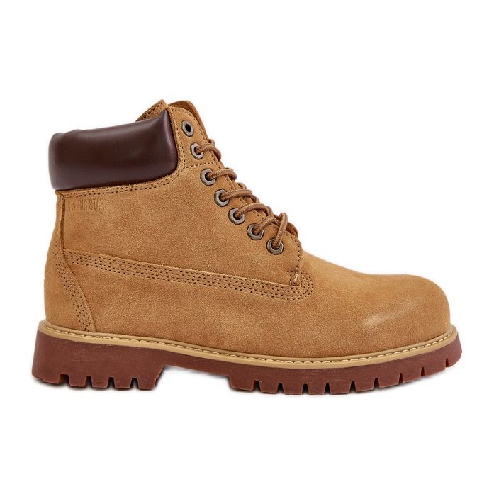Botas de hombre con aislamiento de ante Big Star OO174136 HI-POLY System Camel marrón Botas de hombre con aislamiento de ante Big Star OO174136 HI-POLY System Camel marrón
