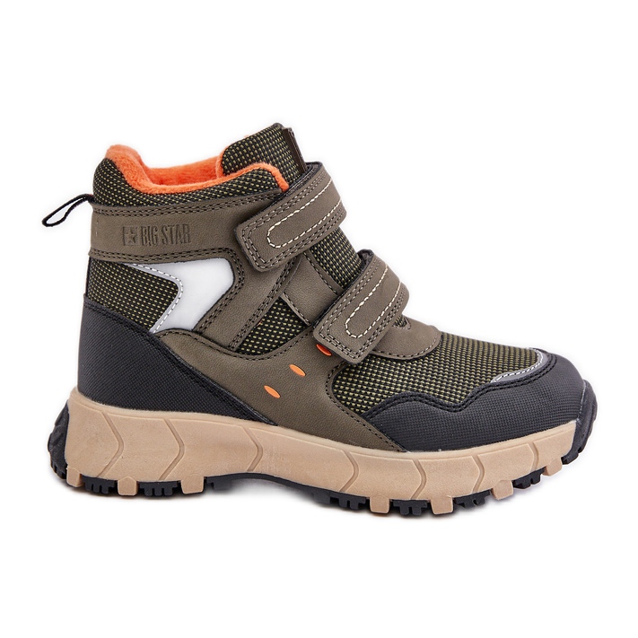 Botas de nieve infantiles aislantes Big Star OO374129 Caqui verde