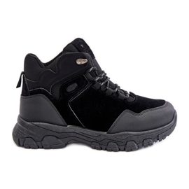 News Zapatos trekking de hombre con cordones y aislamiento negro Zerista News Zapatos trekking de hombre con cordones y aislamiento negro Zerista
