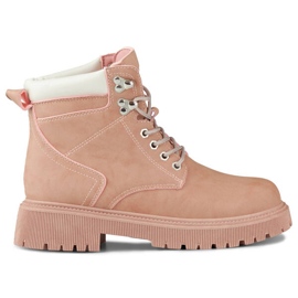 Botas aislantes para mujer, rosa 9501-PA-P rosado