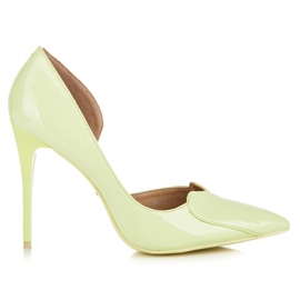 Vices Alfileres de corazon Celadon verde