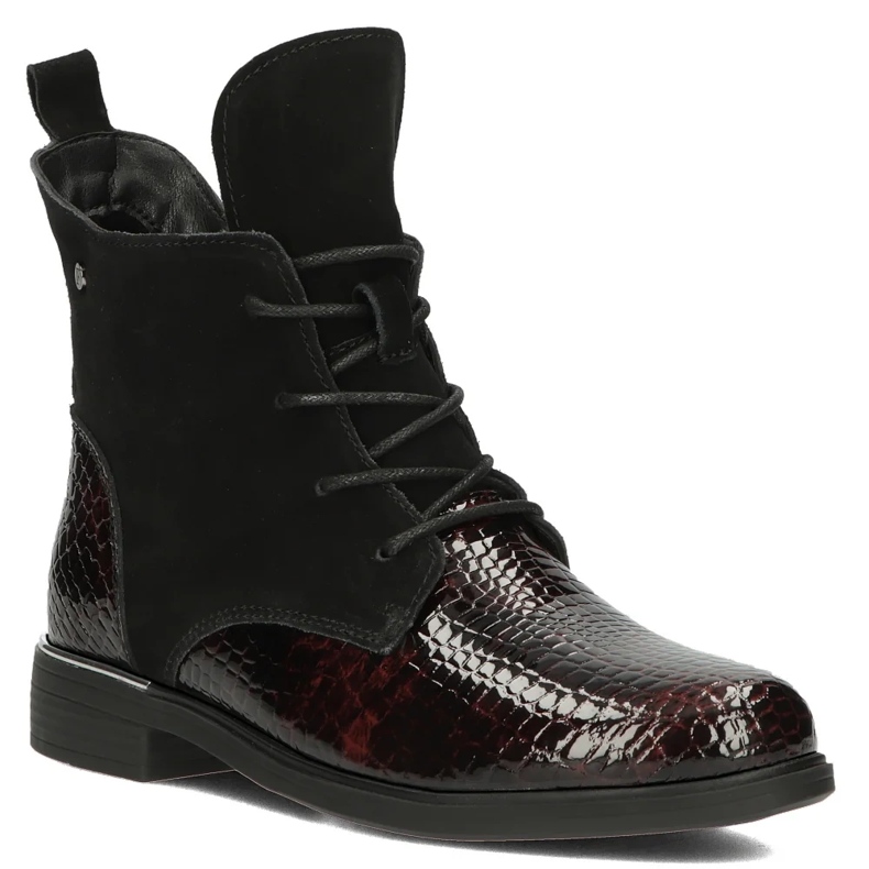 Botas de piel Filippo DBT4749/24 Br Cr marrón