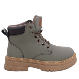 Botas de madera de mujer Kellers Green verde