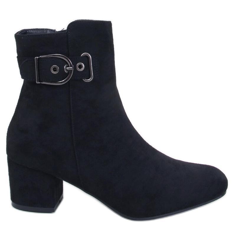 Lanne Botas negras de tacón bajo negro