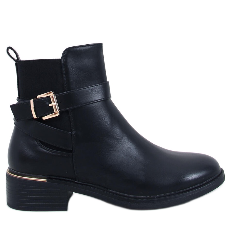 Botas Chelsea clásicas con hebilla, Cowans Black negro