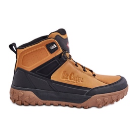Zapatos de senderismo aislados para hombre Lee Cooper LCJ-24-01-2938 Camel marrón