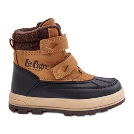 Botas de nieve con aislamiento para niño Lee Cooper LCJ-23-01-2059 Camel marrón