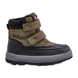 Botas de nieve con aislamiento Lee Cooper para niño LCJ-23-01-2058 Verde