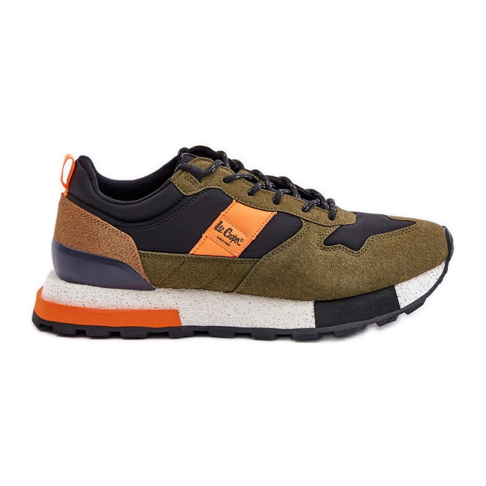Zapatillas aislantes para hombre Lee Cooper LCJ-24-03-3007 Verde