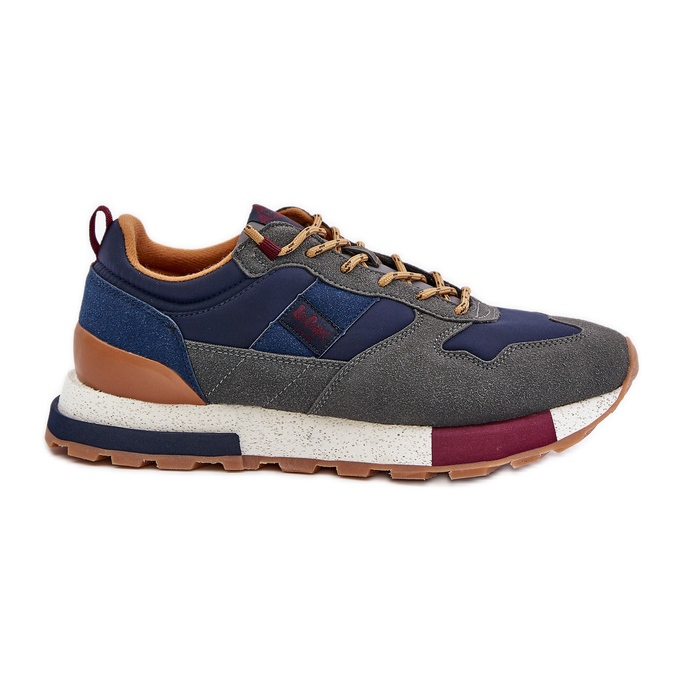 Zapatillas aislantes para hombre Lee Cooper LCJ-24-03-3006 Gris