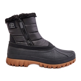 Botas De Nieve Para Mujer Aisladas Con Piel, Cremallera, Lee Cooper LCJ-24-44-2866 Negro