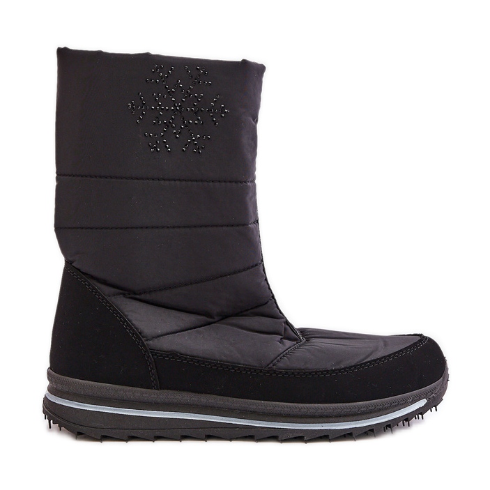 Botas de Nieve Mujer Con Cremallera Progress PROGJ-22-130 Negro