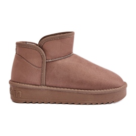 Botas de Nieve con Plataforma Mujer D.Franklin DFSH370010 Taupe beige