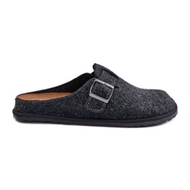 Pantuflas Cómodas De Hombre Con Hebilla Inblu SI000019 Grafito gris