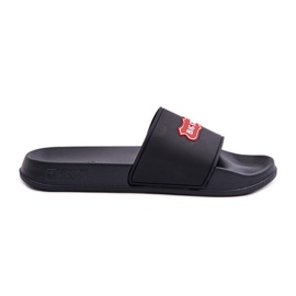 Big Star Chanclas de Hombre con Logo Gran Estrella OO174028 Negro