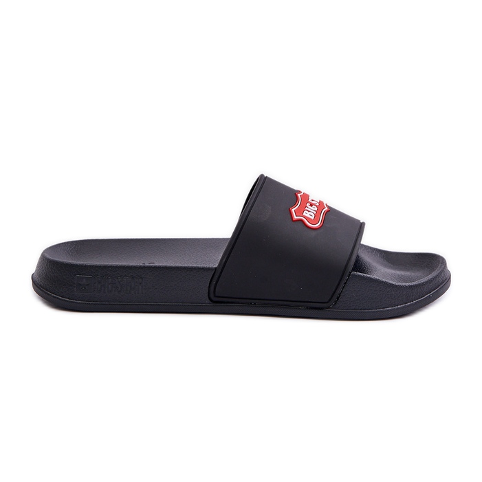 Big Star Chanclas de Hombre con Logo Gran Estrella OO174028 Negro