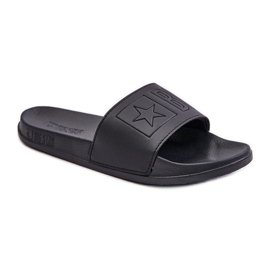Big Star Chanclas Ligeras De Hombre Con Logo Gran Estrella OO174030 Negro
