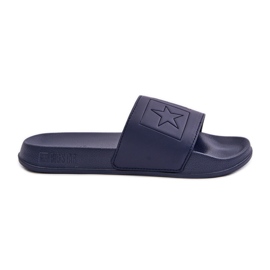 Big Star Chanclas Ligeras De Hombre Con Logo Gran Estrella OO174031 Azul Marino